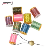 vampfly 150d micro glint nymph tinsel thread buzzers small nymphs dry wet flies body streamer patterns fly tying materials