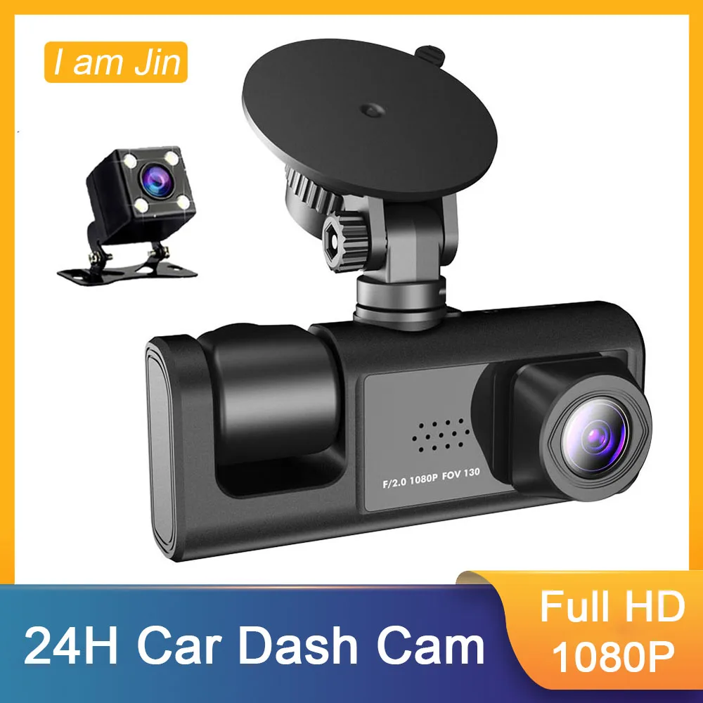 

Car Dash Cam DVR 1920*1080P Driving Recorder Dashcam Camera HD Night Vision Black Box 24H Parking Monitoring Loop Recording