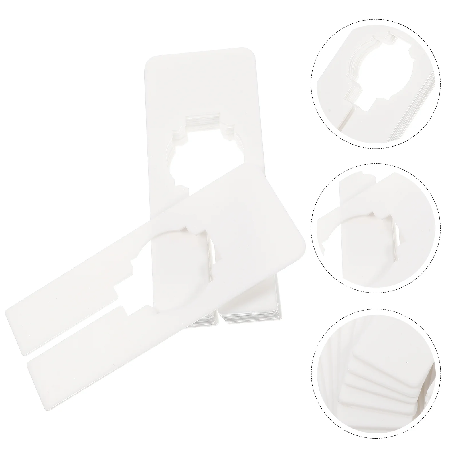 

10 Pcs Separator Plastic White Hangers Clothes Divider Closet Dividers Practical Size Home Dividing Tool Baby Clothing