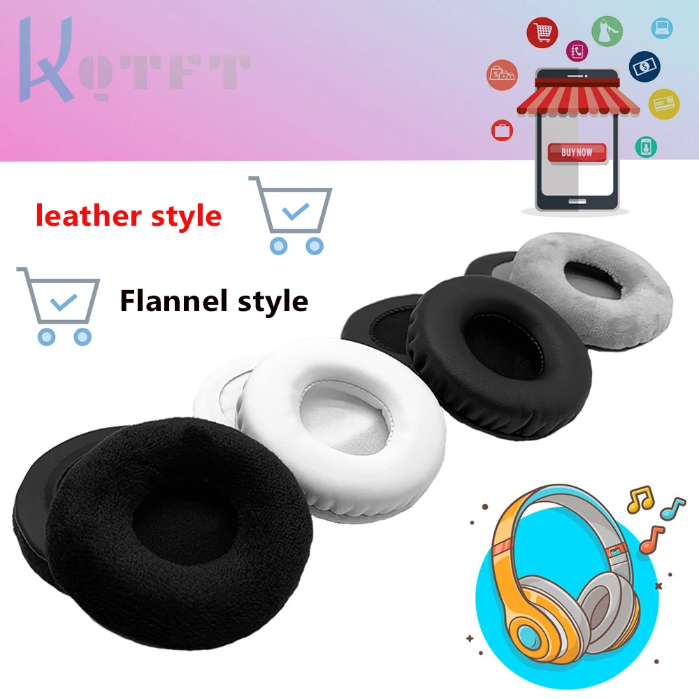 

Earpads Velvet Replacement cover for rombica BH-10 Headphones Earmuff Sleeve Headset Repair Cushion Cups