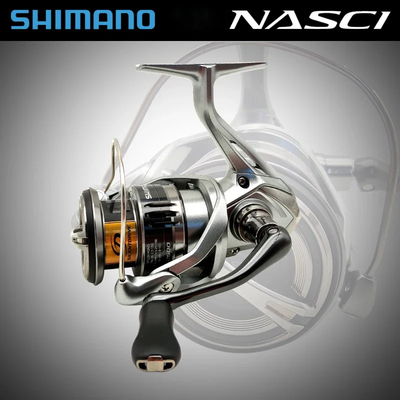 Оригинальная катушка 21 SHIMANO NASCI для морской спиннинга 500 100 25 3 3000 4000 5000 чашка мелкой