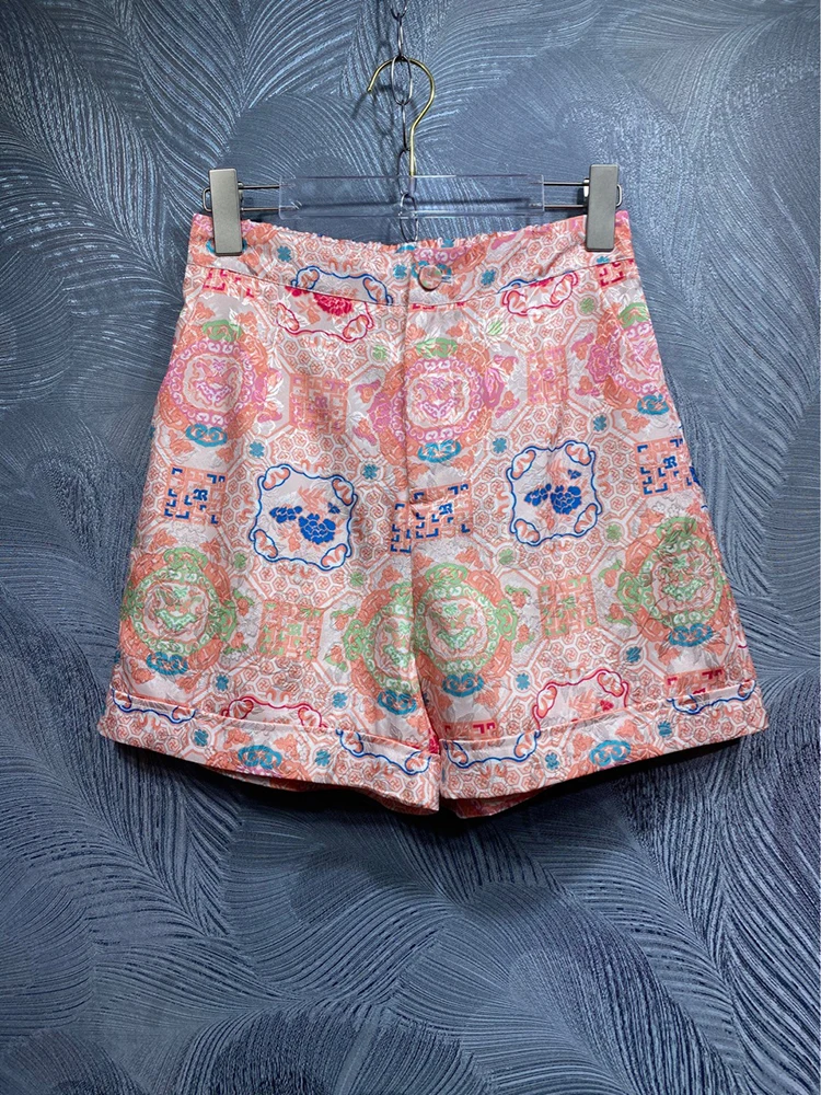 Летний костюм DLDENGHAN с индийским народным принтом женская футболка круглым