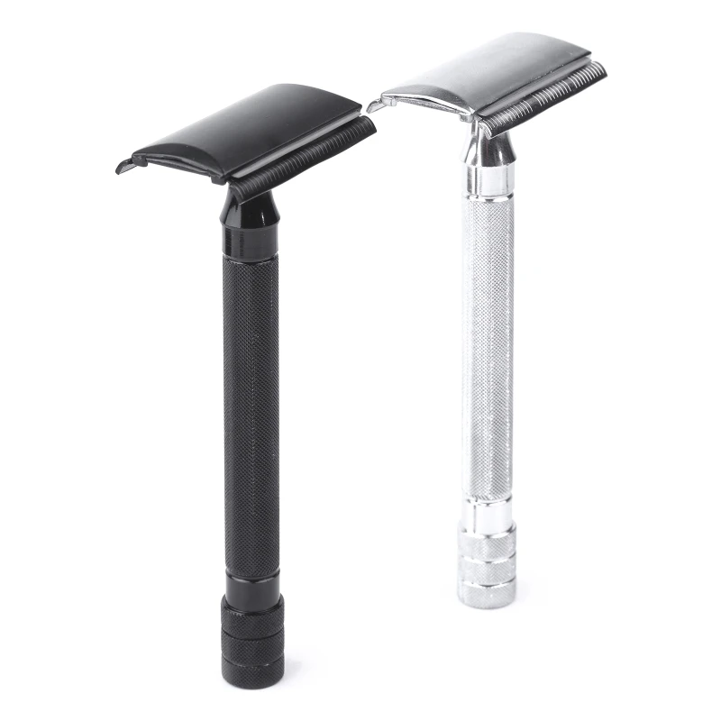 

Retro Manual Short Handle Classic Safety for Razor Double Edge Mens Shaving for