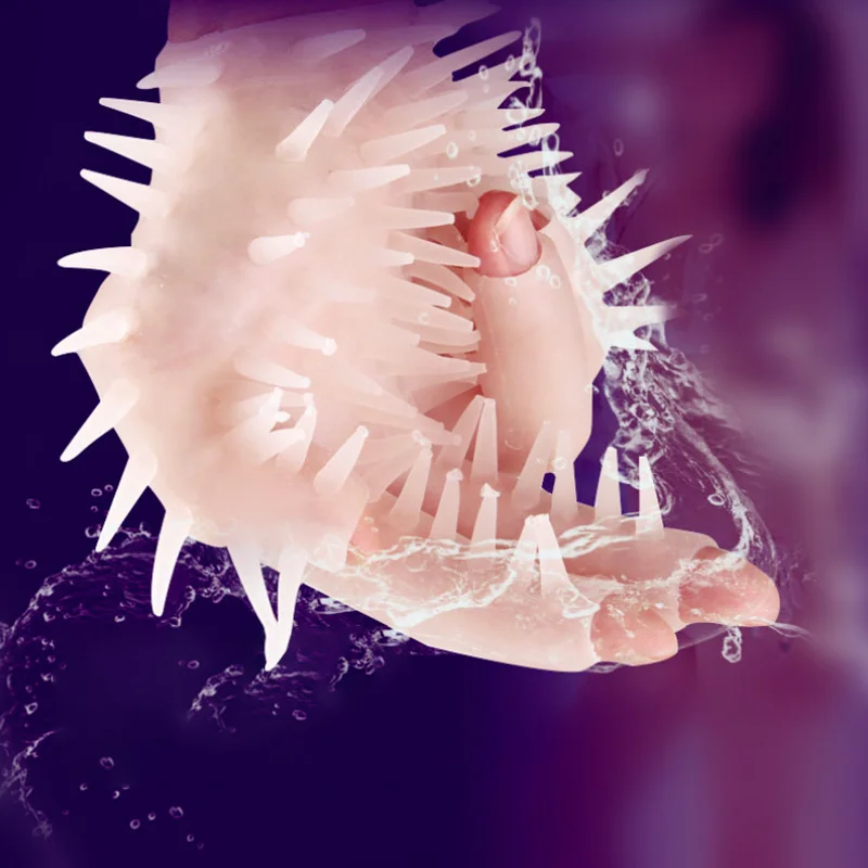 Силикагелевые шипованные перчатки для женской мастурбации унисекс секс-игрушки