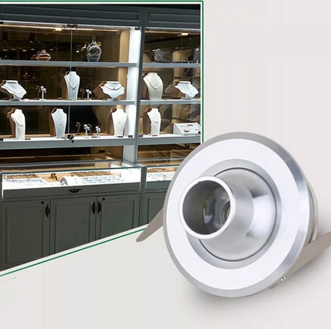 Встроенный светодиодный светильник для шкафа 1 Вт 3