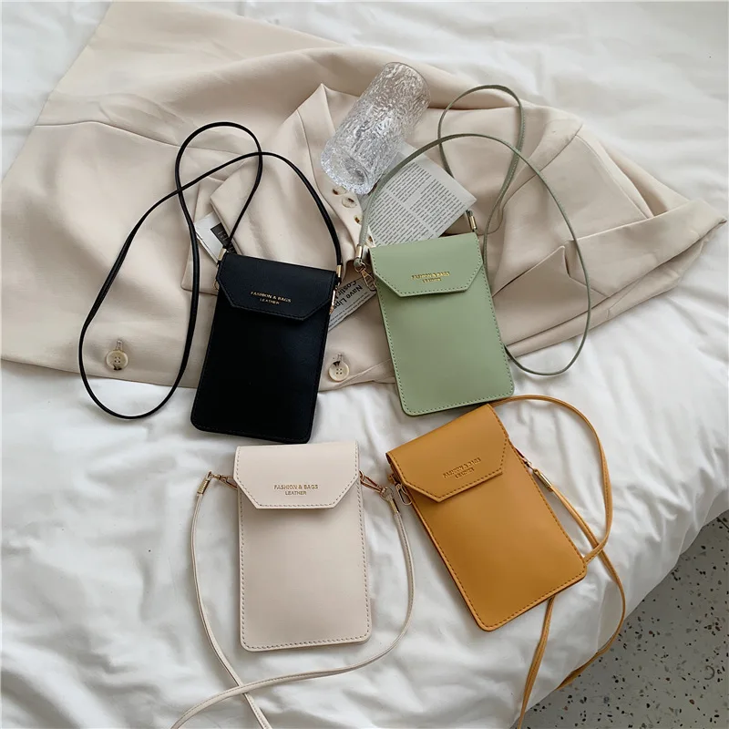 

Женская сумка мобильный телефон, новая модная простая квадратная мини-сумка через плечо для девушек, Лидер продаж, красивая Изысканная дамская сумочка
