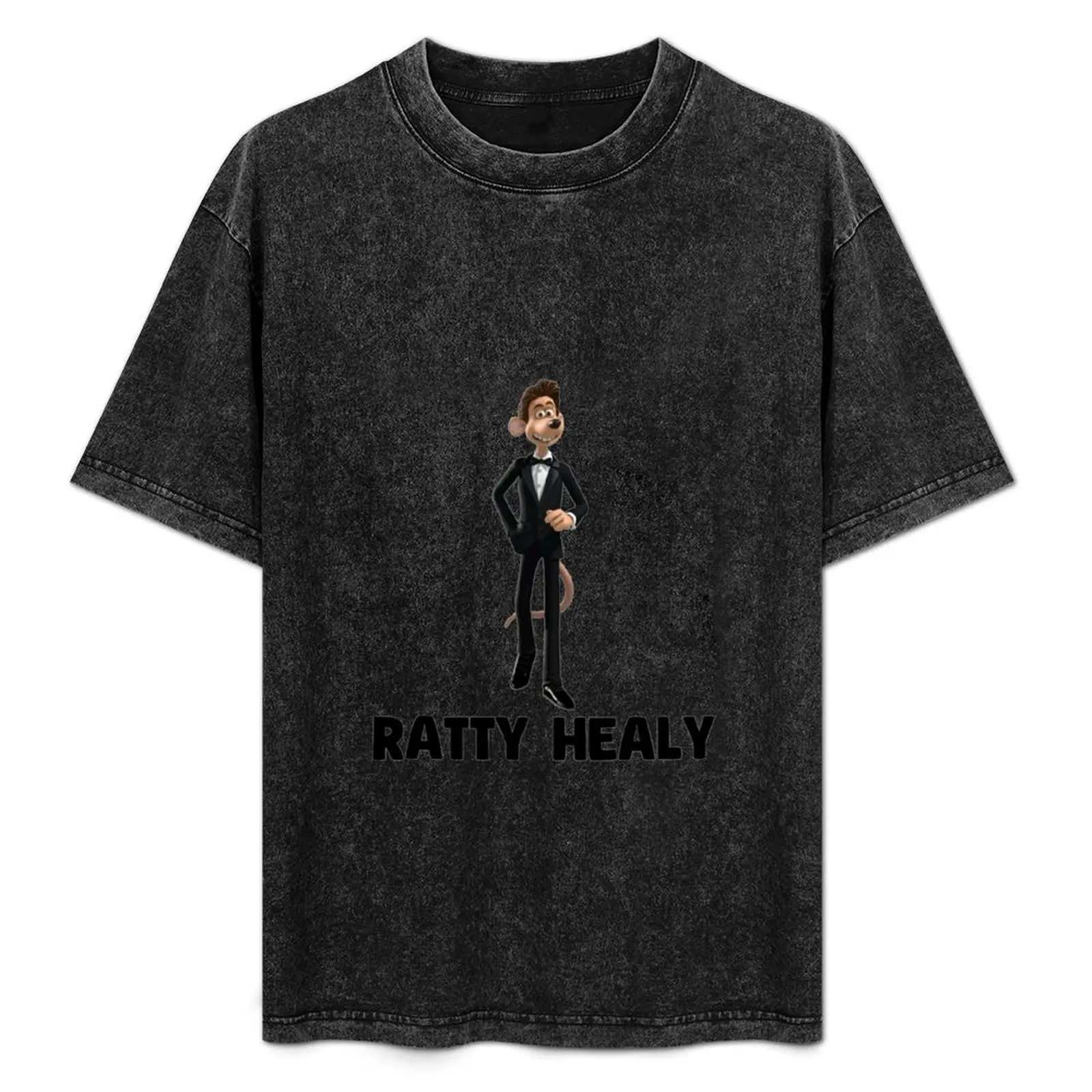 Фото Футболка Ratty Healy большого размера, повседневная, с короткими рукавами №1
