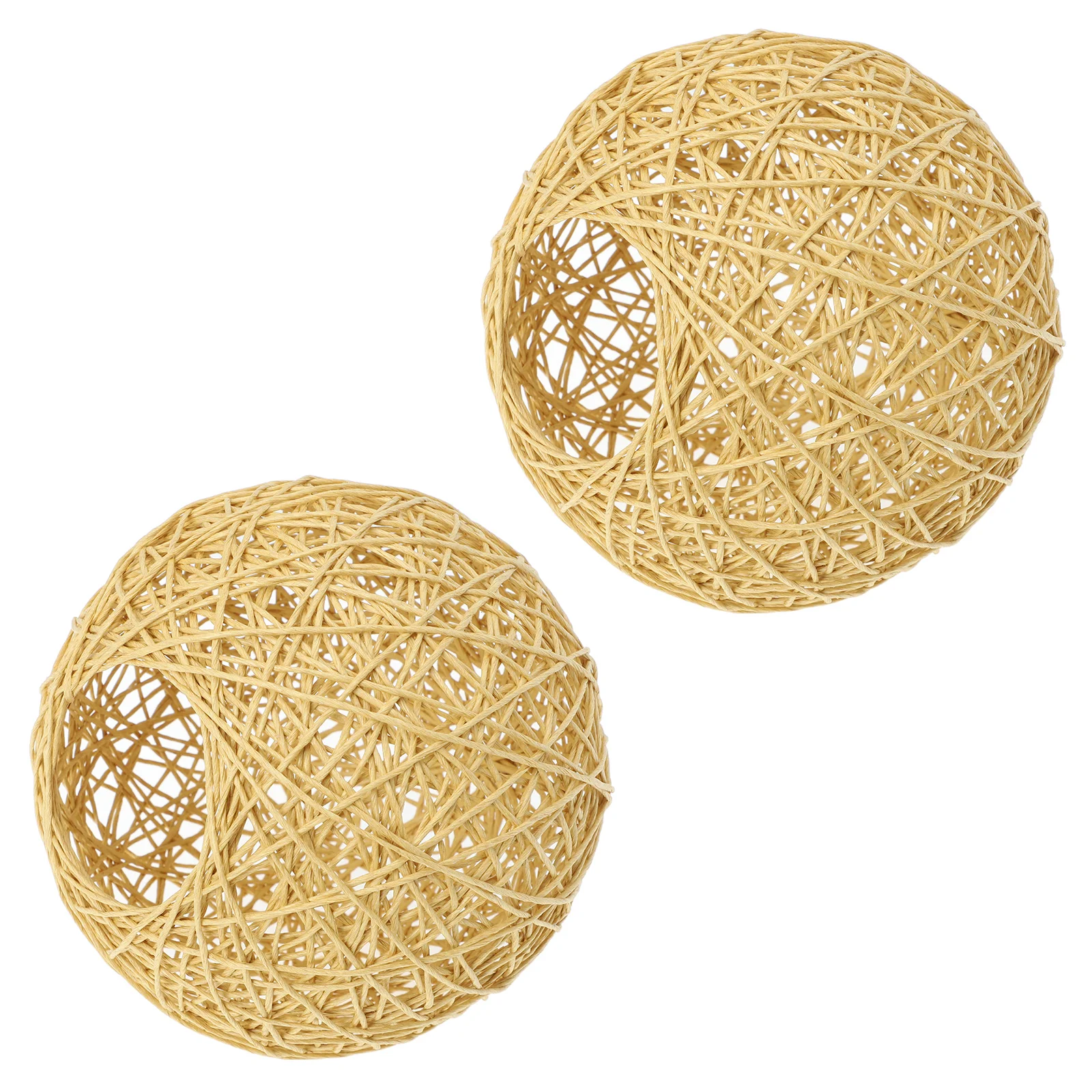 

Lamp Shade Light Cover Lampshade Woven Pendant Ceiling Rattan Wicker Shades Hanging Wall Chandelier Vintage Farmhouse Floor