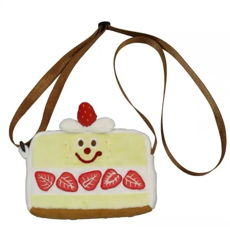 Сумка на пояс с вышивкой торта сумка через плечо японская женская милая
