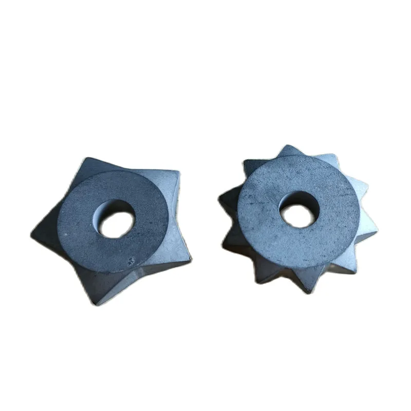 Bush Hammer  Pentagram Segments Black Gold Material For Marble Granite Diamond Abrasive Tools Power Accessorries 6Pcs