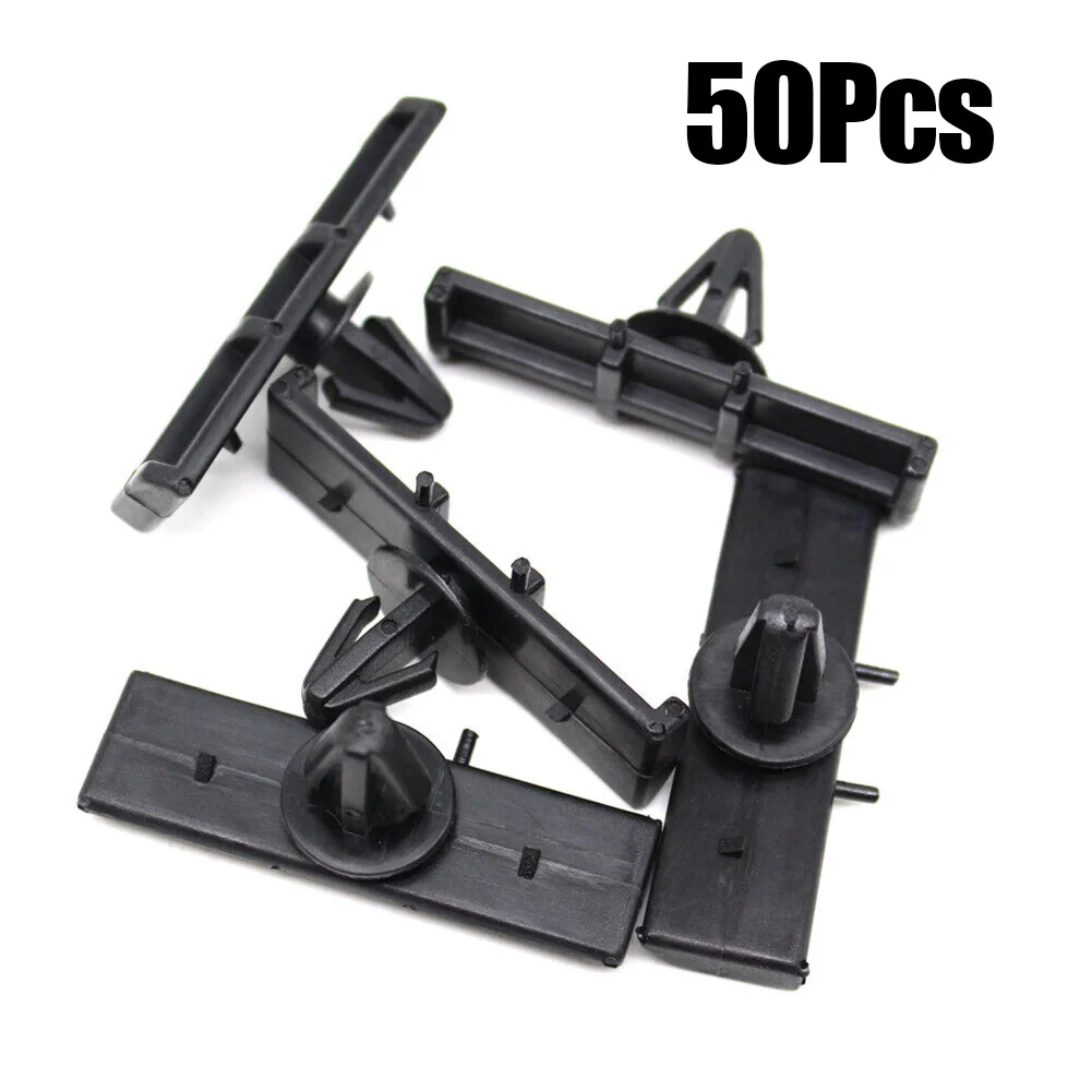 

Part Clips Nylon Practical Retainer Clips 17mm 50x Accessories Black For Ford Explorer F-150 Ground Effect Brand New Durable