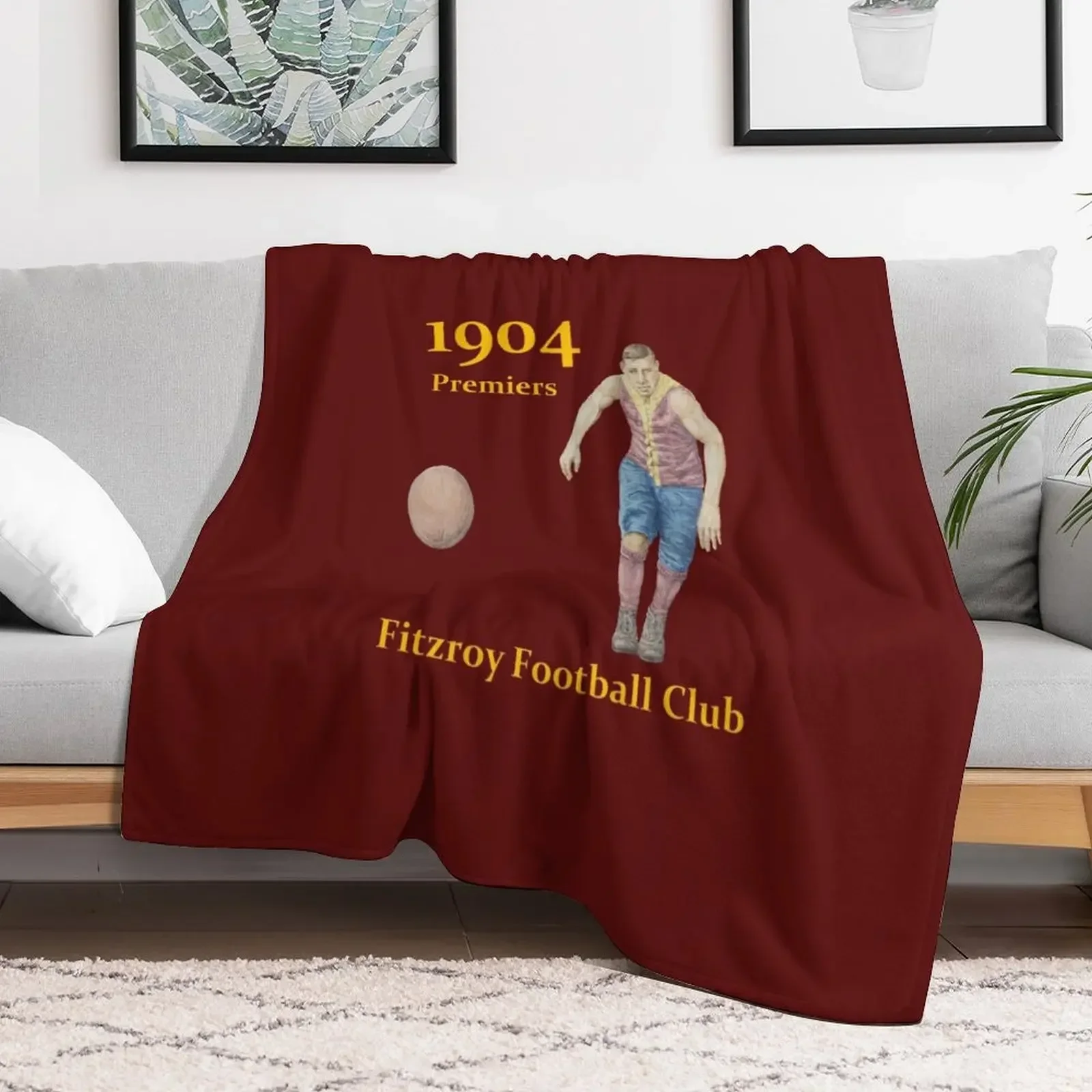 Одеяло Fitzroy–1904 Premiers рождественские украшения одеяла для пляжной среды
