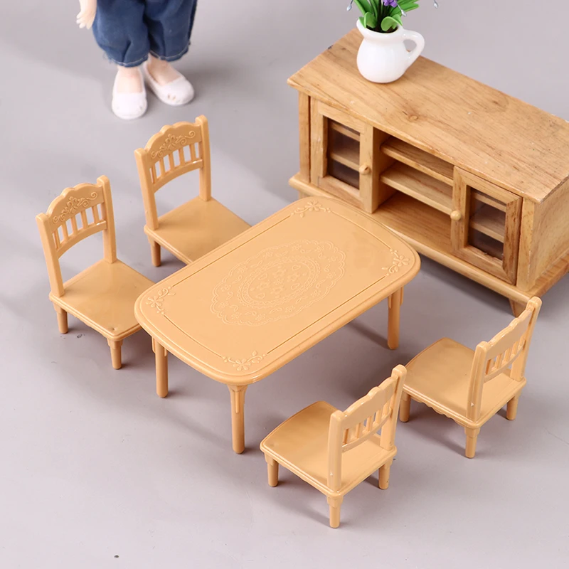 

Набор миниатюрных стульев для кукольного домика, 1:12