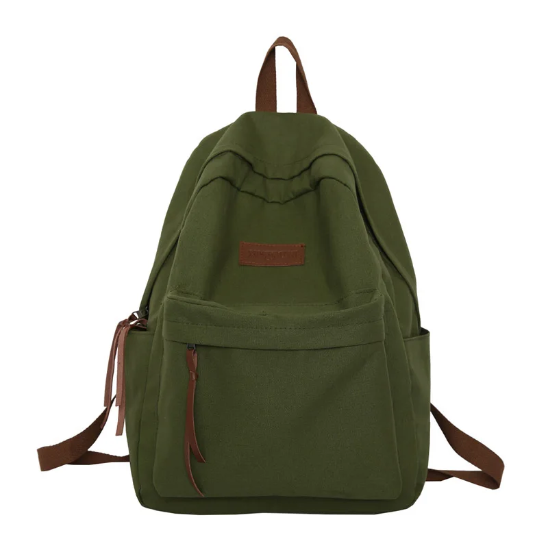 

Винтажный рюкзак для женщин, вместительный холщовый мужской портфель для компьютера, сумка для учеников начальной школы