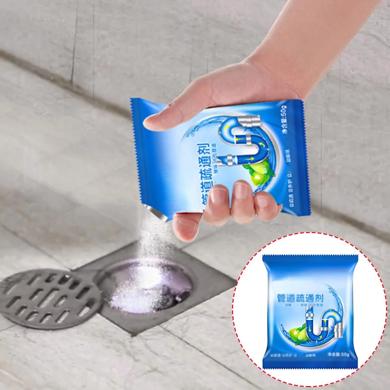 

50 г/упак. мощные очистители для слива раковины