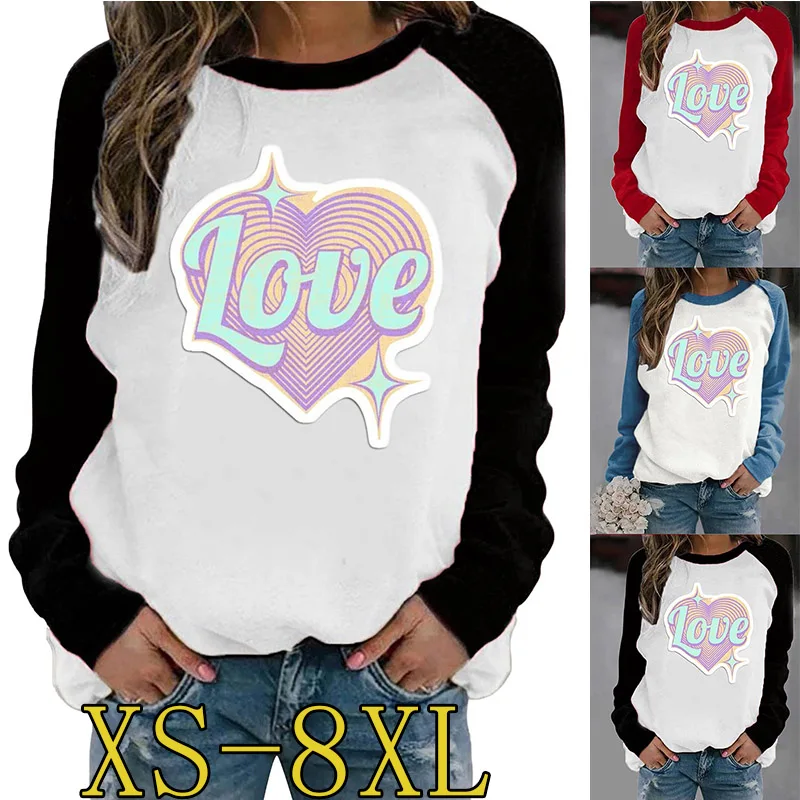 

Осенне-зимний женский пуловер, свободная повседневная футболка с длинным рукавом, удобный верх