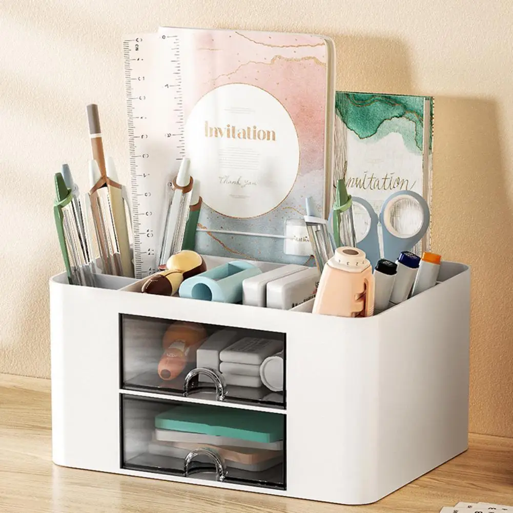 

Useful Drawer Storage Box Reusable Cosmetic Storage Box Drawer Design Sundries Container Makeup Storage Holder Space-saving