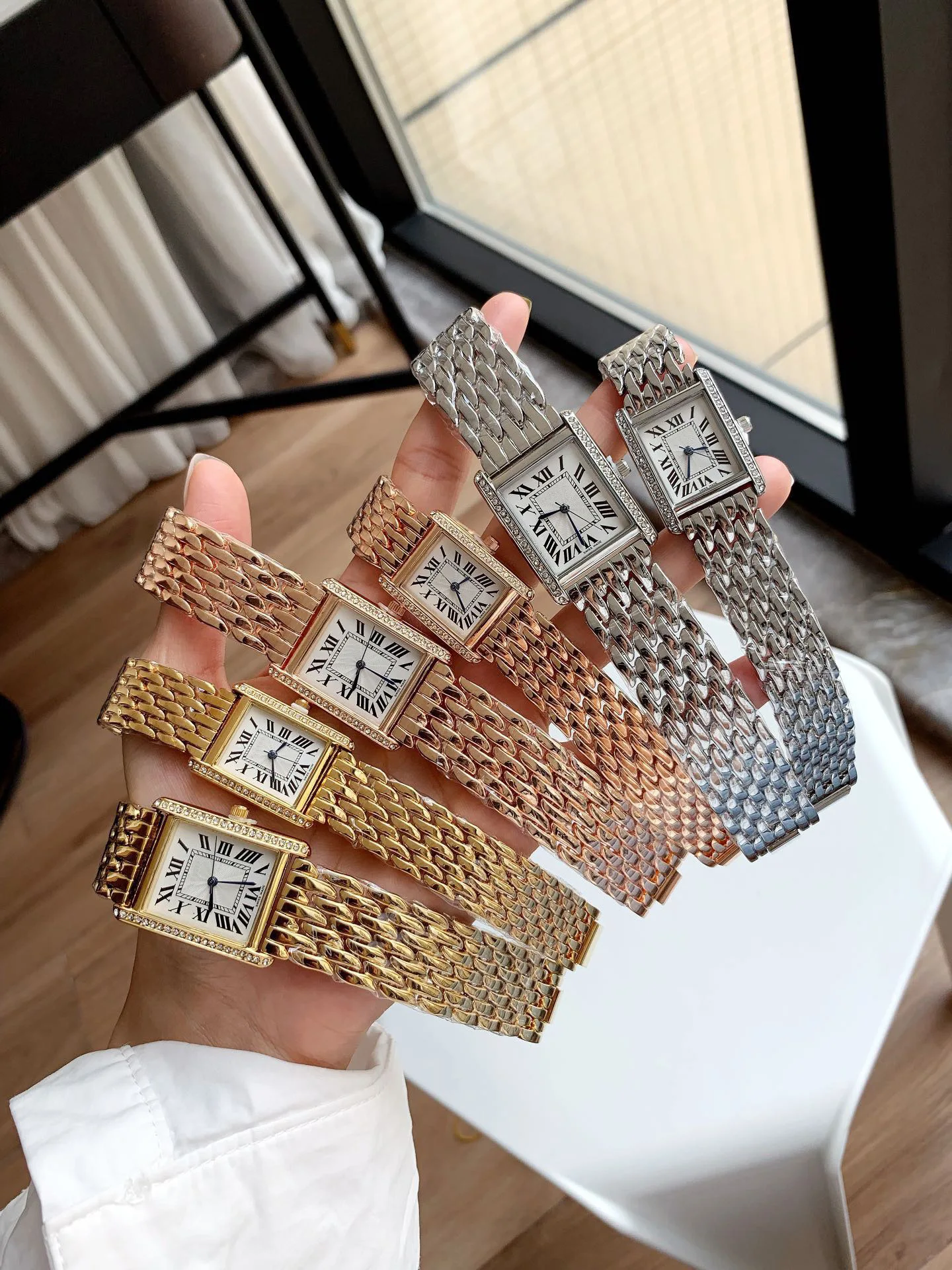 Luxury Diamond Women Watches Super Women Classic Watch Quartz Watch Stainless Steel  Lady Casual Girl Clock Relogio Feminino