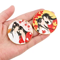 tian guan ci fu anime enamel pins beautiful brooch clothes backpack lapel badges fashion jewelry accessories for friends gifts