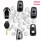 10 шт., запасные ключи для дистанционного управления, 11 мм, 1,1 см, для E46, E39, E38, E90, E60, E36, F30, F30, E34, F10, F20, E92, E91, E53, X3, X5