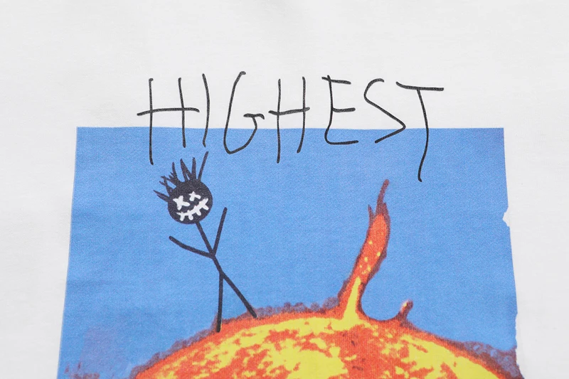 Футболка с коротким рукавом и абстрактным принтом кактуса Джека