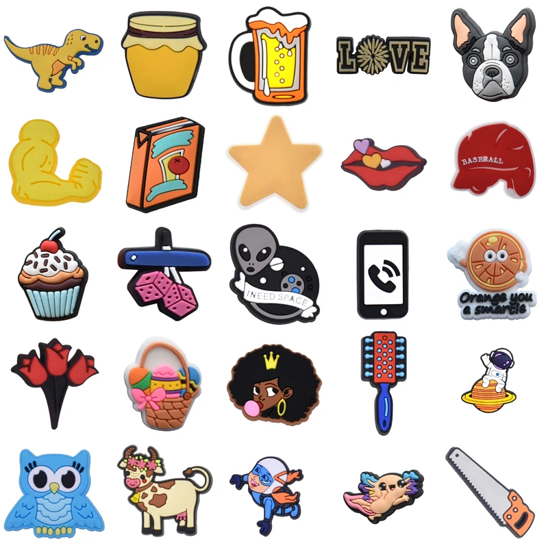 

Wholesale Bulk Decorations for Crocs Girl Shoes Accessories Set Jeans Kids Packs Para Pins Men Gifts Shoe Charms Women Charm Boy