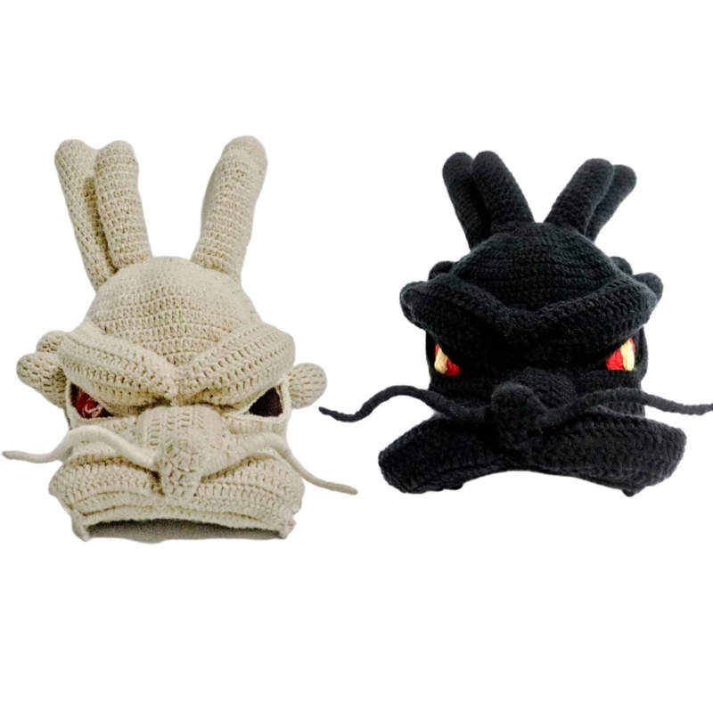 

Милая китайская шляпа Loong для девочек, шляпы, подарок для подростков, Мягкая вязаная Панама DXAA