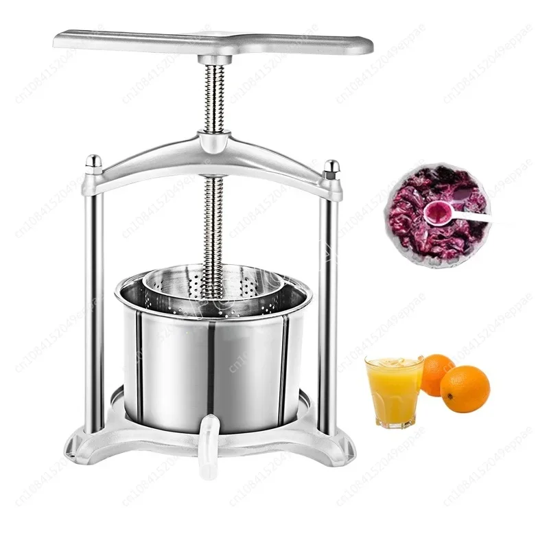 3л 6л небольшая соковыжималка для виноградных фруктов домашнего использования