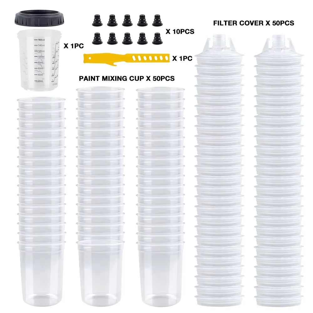 

Одноразовые стаканчики для краски TEMPS DETIR 25 шт., 160 мл