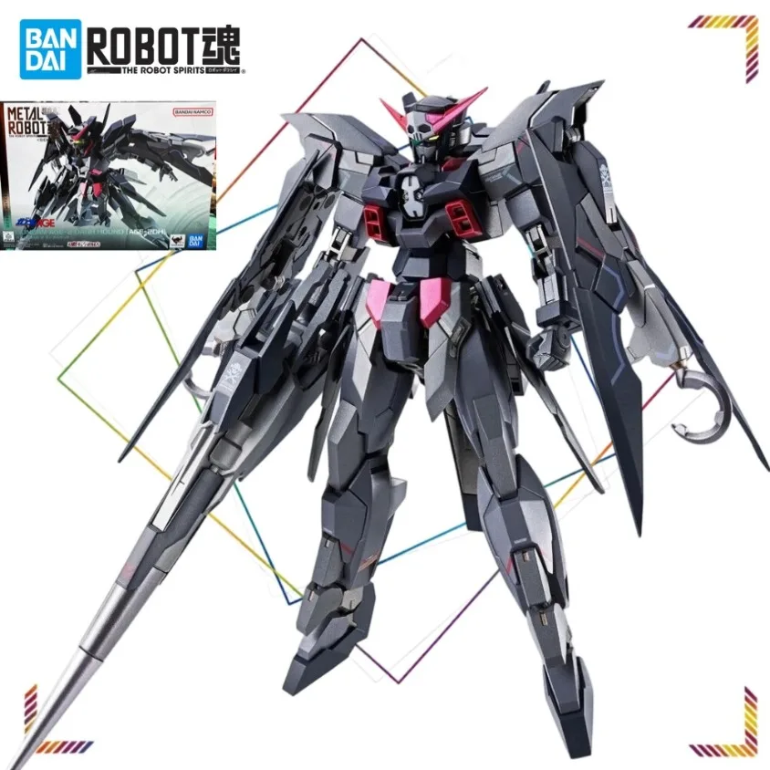 Фото BANDAI SPIRITS METAL ROBOT SPIRITS Gundam AGE-2 Dark Hound: Коллекционные фигурки мобильных костюмов Gundam AGE, аниме-подарки для хобби №2