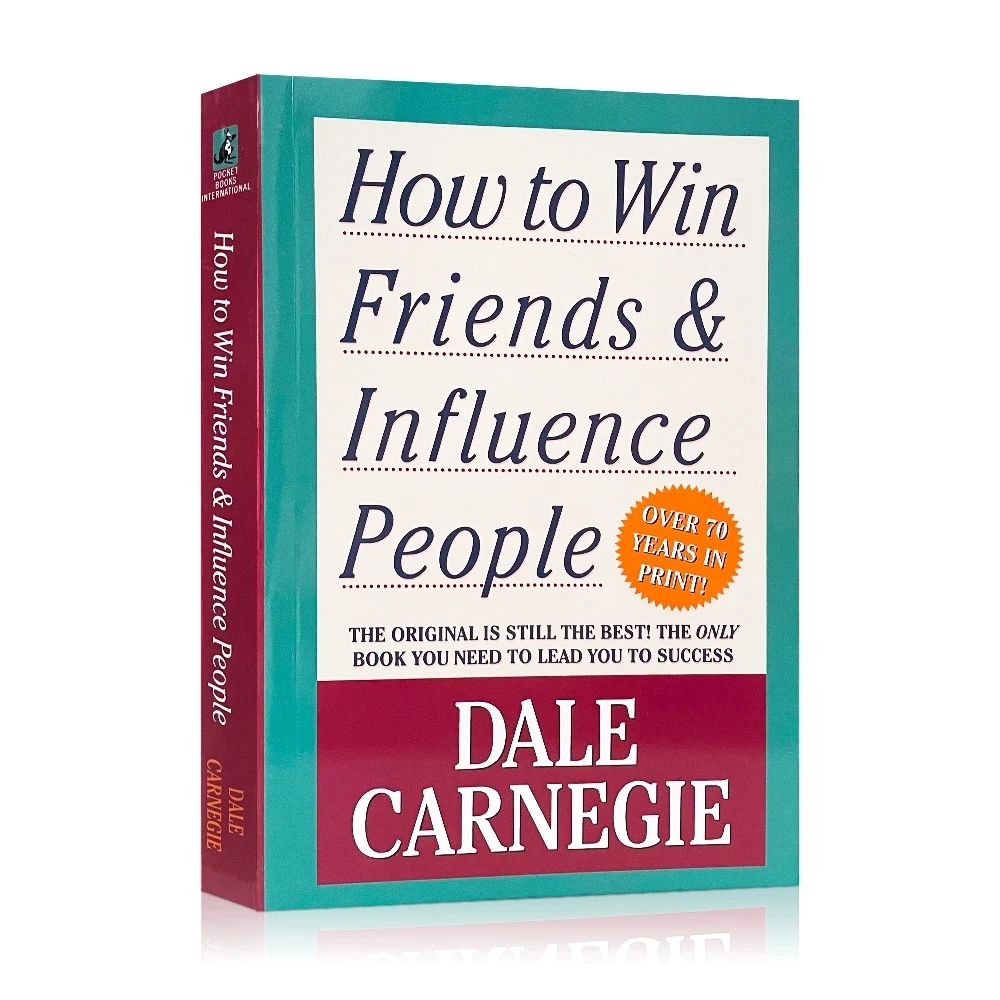 

How To Win Friends & Influence People By Dale Carnegie Interpersonal Communication Skill Self-improvement Reading Book