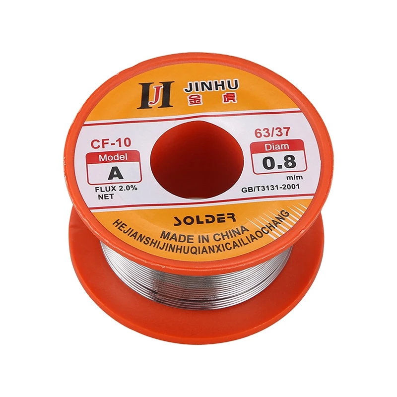 

Tin Lead Solder Core Flux Soldering Welding Solder Wire Spool Reel 0.8Mm 63/37