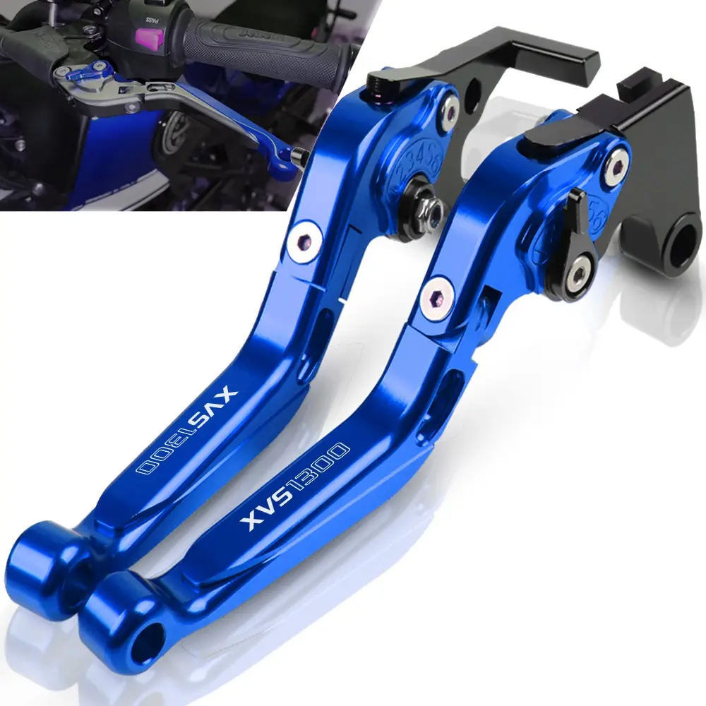 

FOR Yamaha XVS1300 Stryker Bullet Cowl 2015 2016 Motorcycle Adjustable Brake Clutch Levers Adapter Handle Handlebar XVS1300