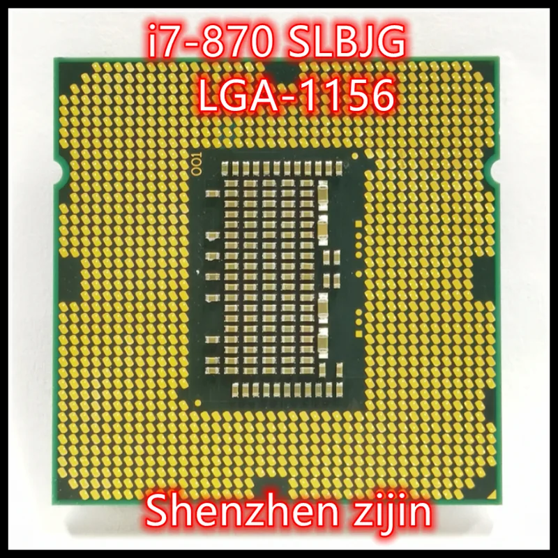 I7-870 i7 870 2 9 GHz четырехъядерный процессор 8M 95W LGA 1156 |