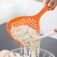 japanese style dumplings large colander kitchen long handled noodle spoon household hot pot spicy scalding drain spoon strainer