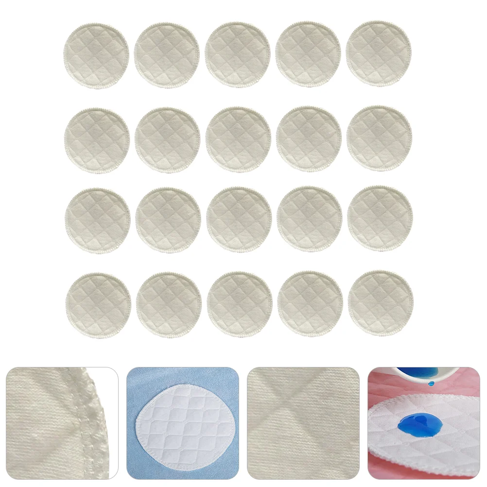 

20Pcs Nursing Pads Washable Pads Reusable Breastfeeding Pads, Super- Absorbent, Leak- Proof Pads for Mom
