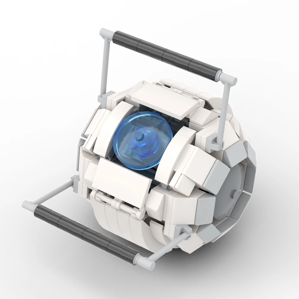 Фото MOC Portaleds Wheatley GLaDOS Mecha робот, набор строительных блоков, атлас/P-корпус, аварийные кирпичи, игрушка «сделай сам» для детей, подарок на день рождения №2