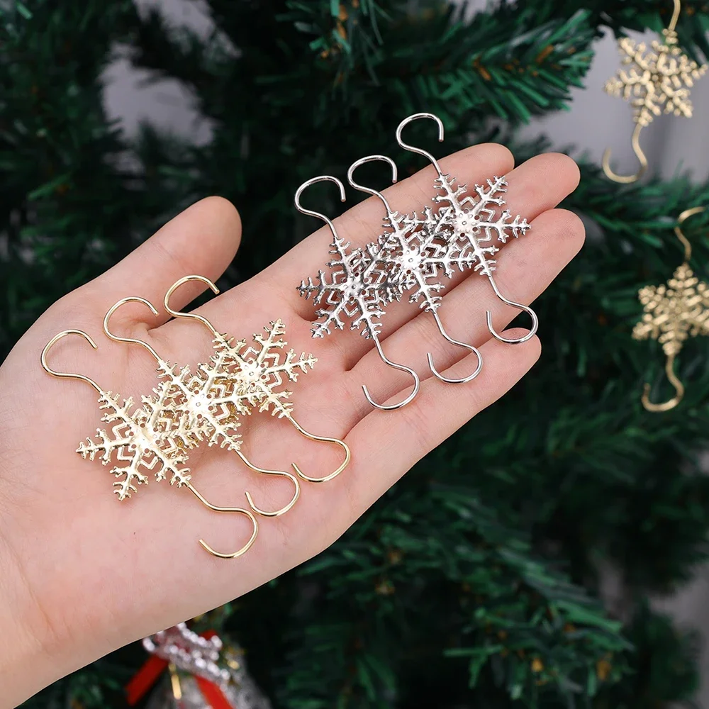 10/60 шт. S-образные крючки для рождественской елки