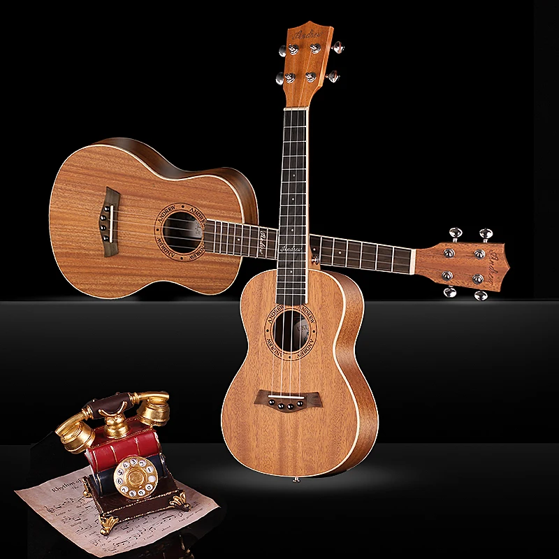 

4-string Country Concert Ukulele Tenor Wood Mini Guitar Acacia Childrens Ukuleles Muslady Pick Musique Left Handed Guitar HY50UK