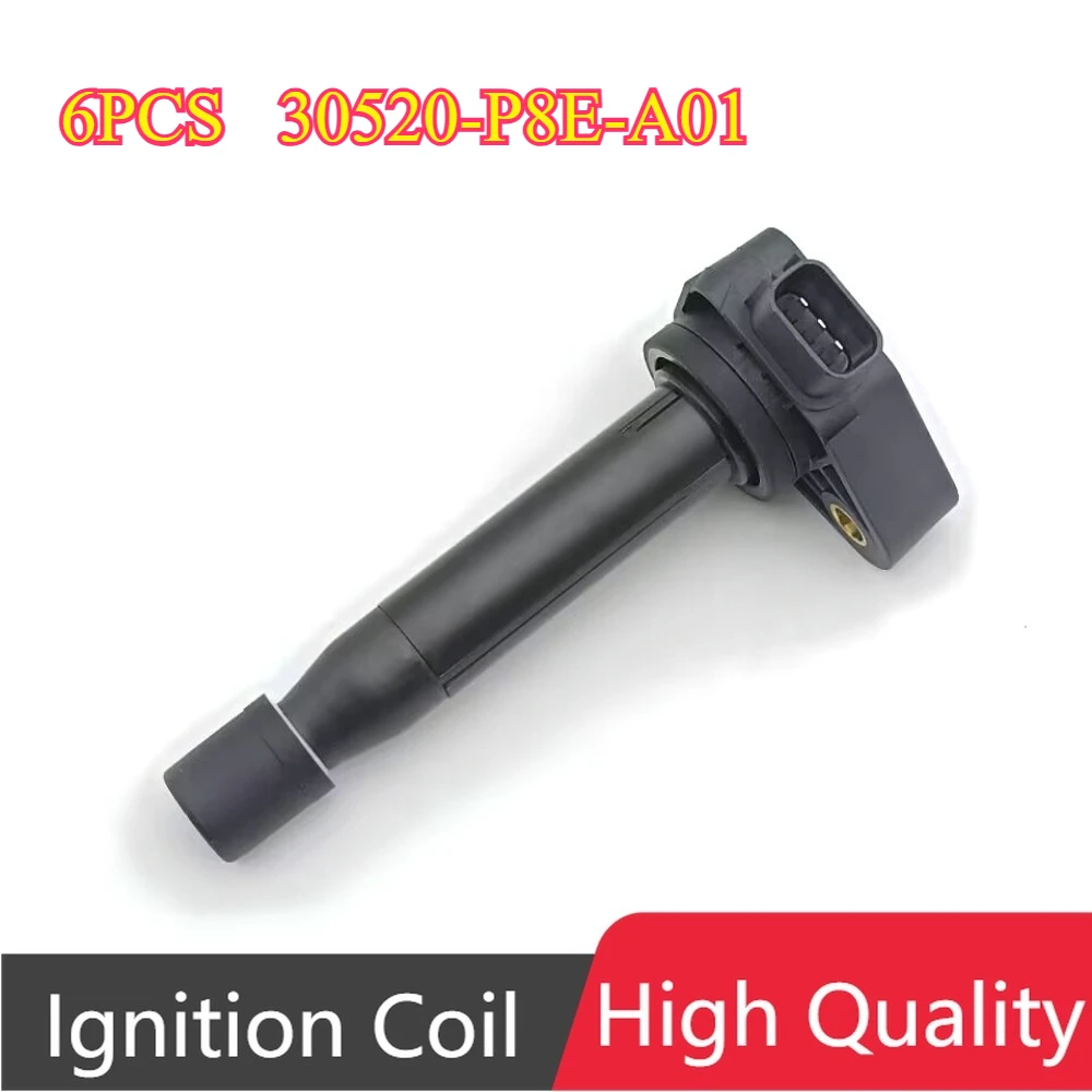 6 шт. 30520-P8E-A01 30520P8EA01 30520P8FA01 30520P8FA02 30520P8ES01 UF242 катушка зажигания для Honda Odyssey Accord Acura 1999-2010 (art.: 3920d2ef573fa) - 3920d2ef573fa