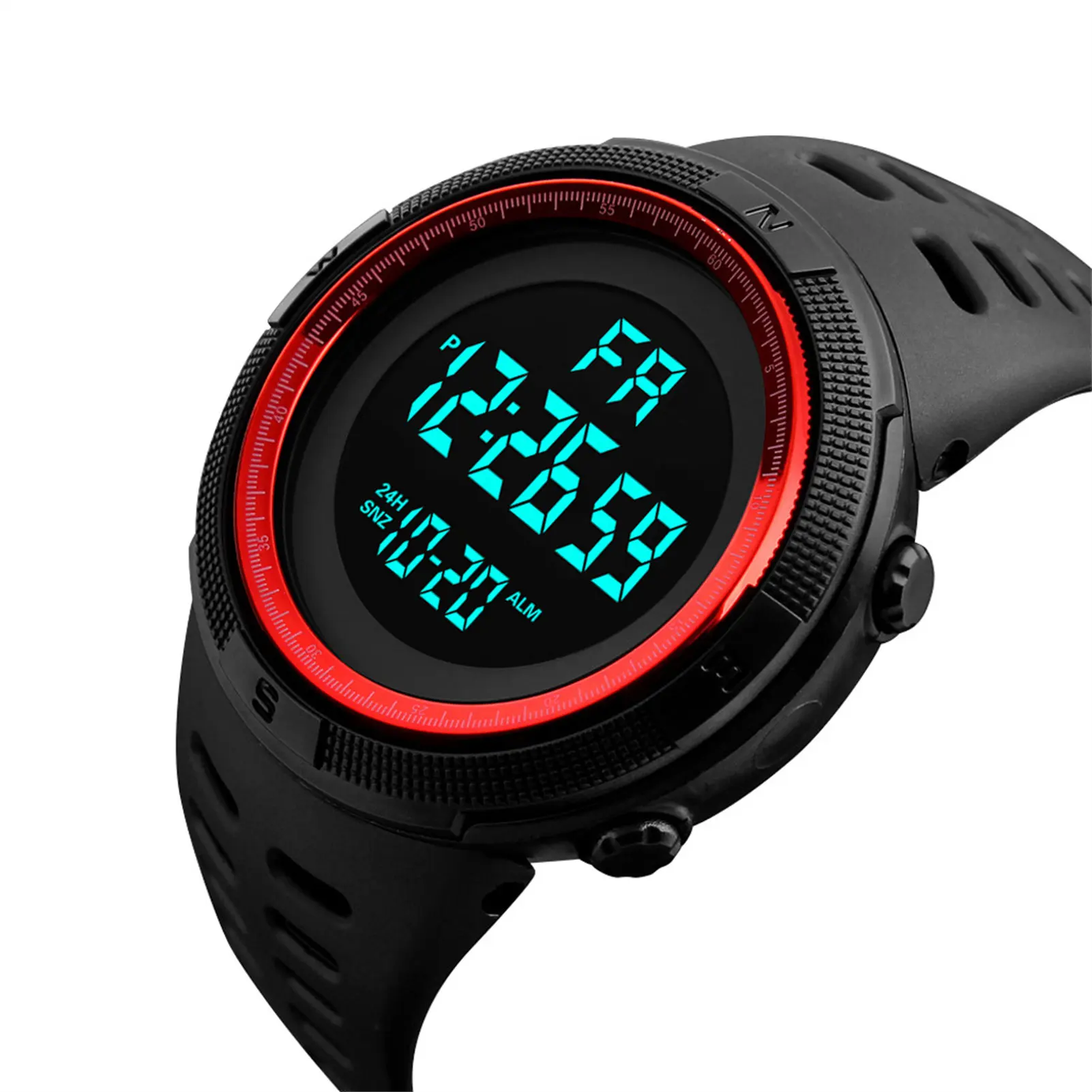 

Black Casual Outdoor Watch Delicate Appearance And Excellent Texture for Teens Boys and Girls