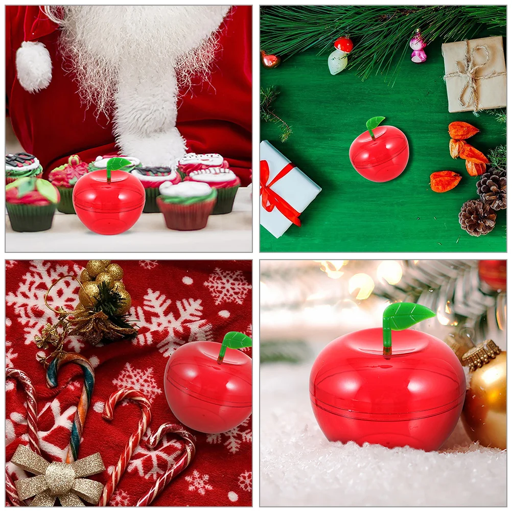 10 шт. рождественская коробка для яблок свадебная вечеринка коробки конфет