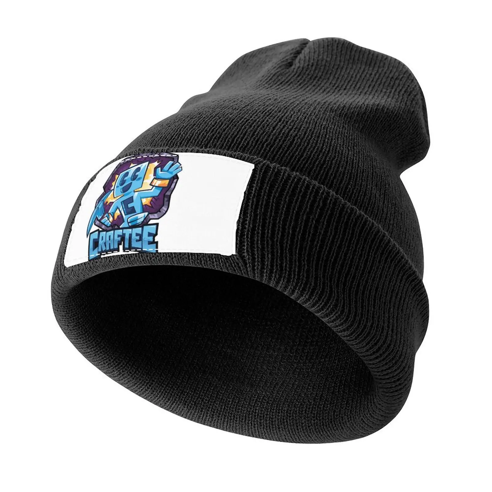 Вязаная шапка craftee gamer походная черные женские шапки 2025 г. мужские