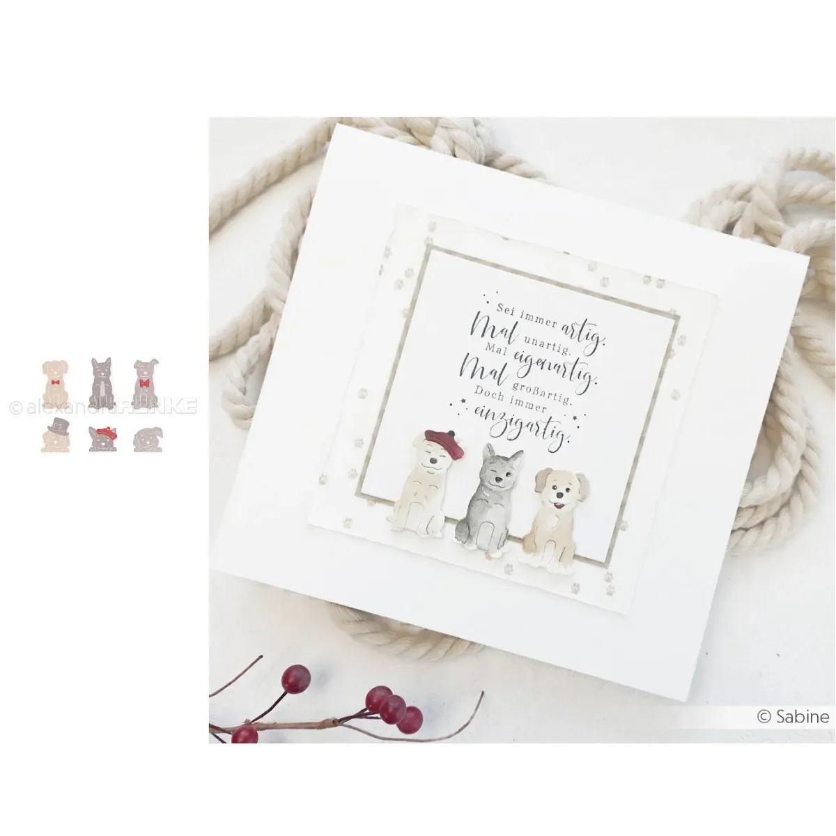 Металлические Вырубные штампы в виде животных собак для сделай сам товары