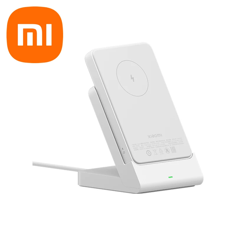 Original Xiaomi Mi Magnetic Wireless Power Bank 5000mAh Vertical Wireless Charger For iPhone 14\13\12 Pro MagSafe