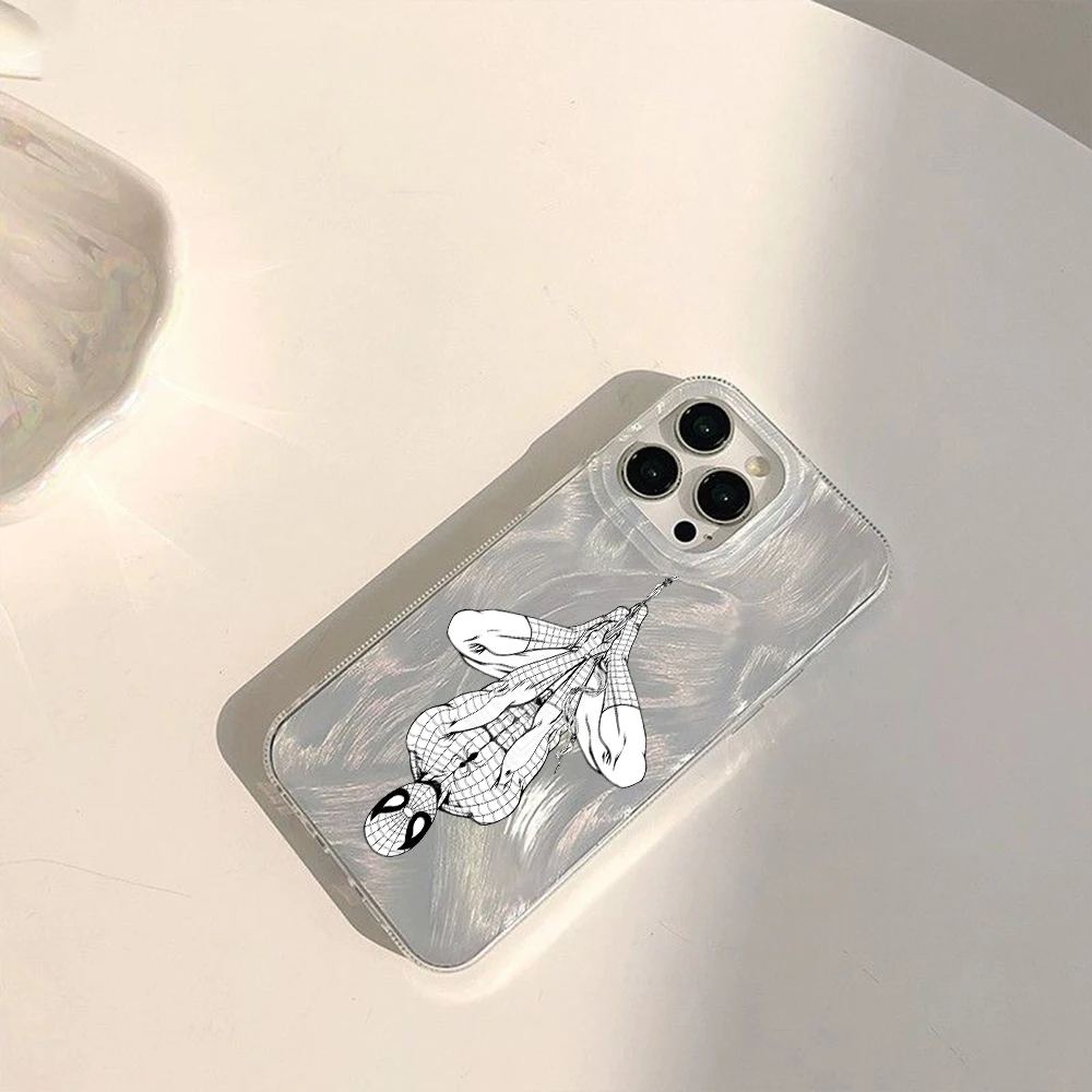 Чехол для телефона с рисунком Человека-паука Marvel Samsung Galaxy A30 A25 A24 A23 A22 A217F A21 A20 A15 A14