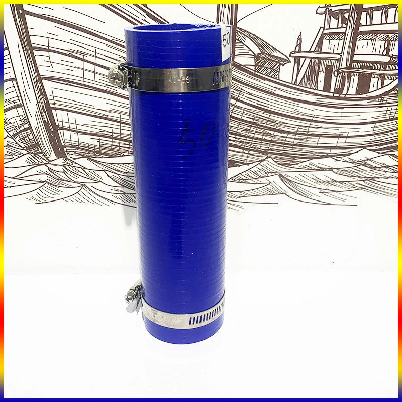 ID42-48 мм Трубка интеркулера Шланг охлаждающей жидкости Прямой силикон Длина 10-58 см