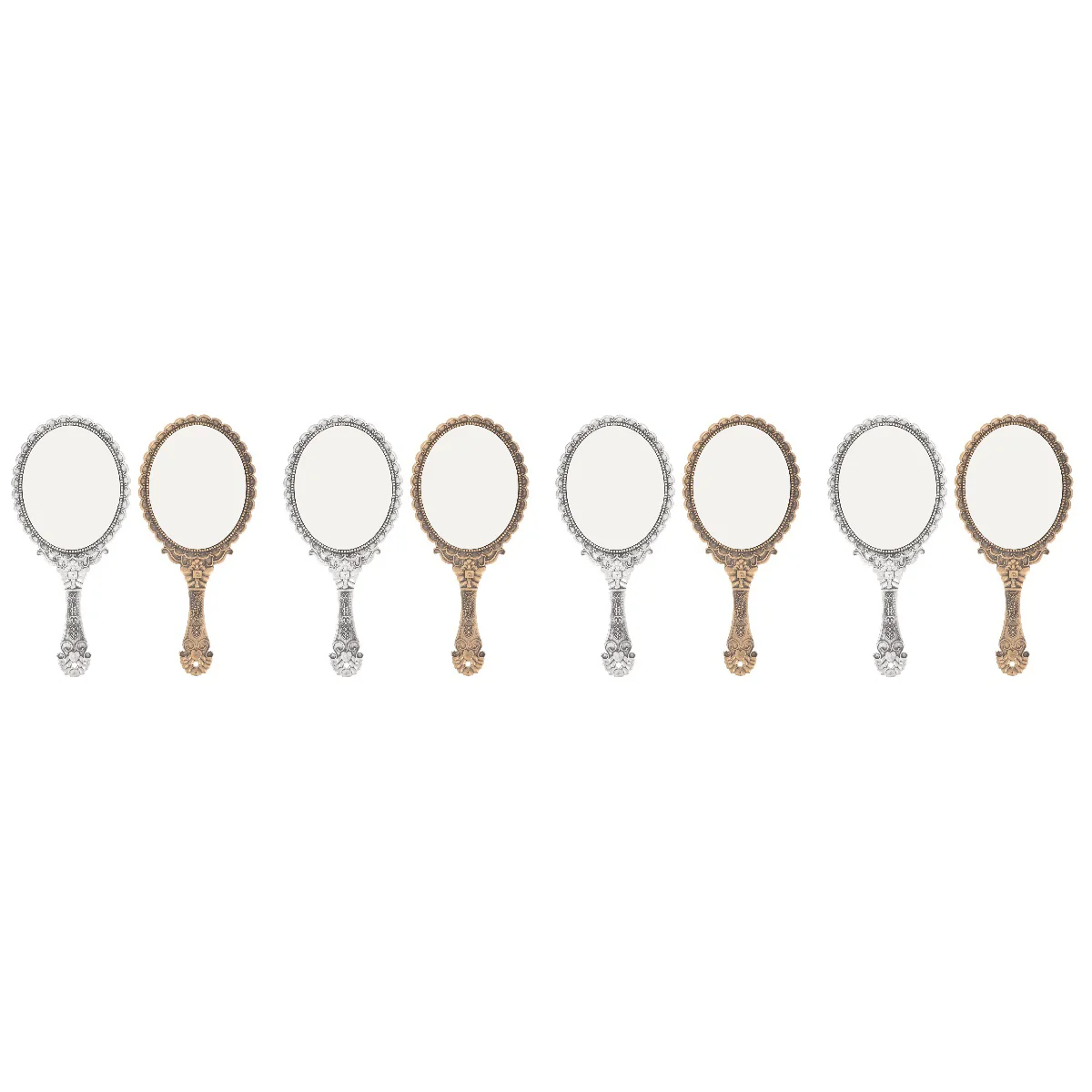 

8 шт., портативное зеркало для макияжа