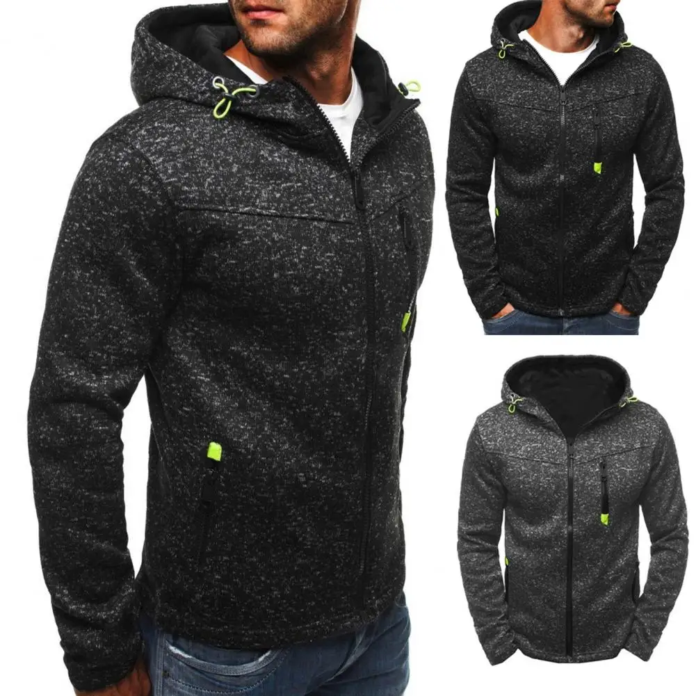 

Casual Men Hoodie Loose Good Craftmanship Outwear Winter Men Hooded Sweatshirt