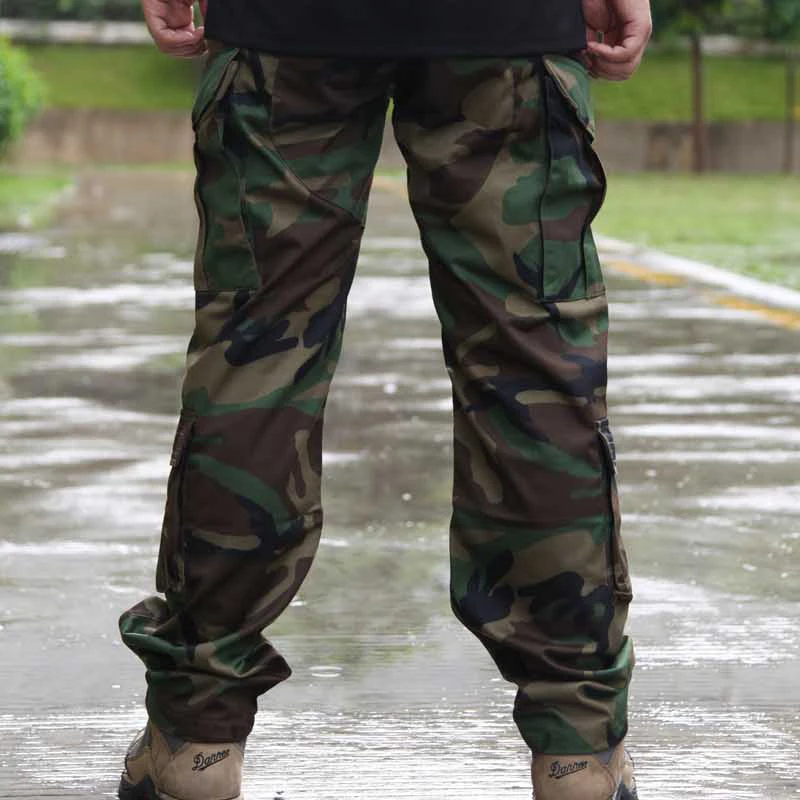 Фото Emersongear Тактические Брюки БДСУ Боевые Тренировочные Мужские Брюки-карго Страйкбол Охота Спорт На Открытом Воздухе Туризм Велоспорт Полиэстер Хлопок №2